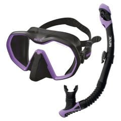 Seac Icona Maske Şnorkel Set Lila