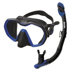 Seac Icona Maske Şnorkel Set Mavi