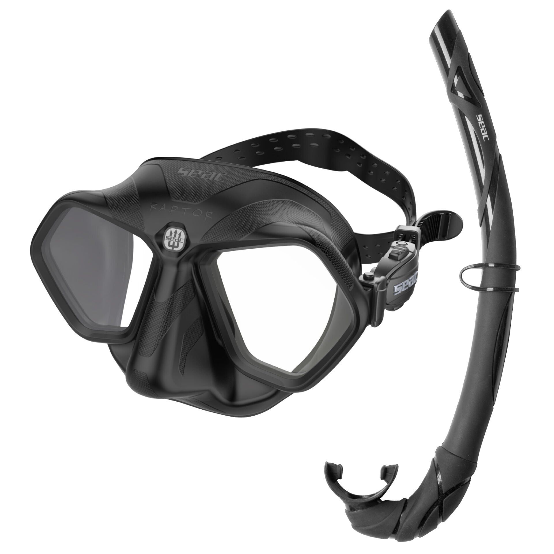 Seac Raptor Maske Şnorkel Set Siyah