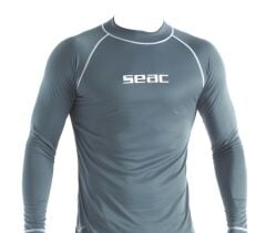 Seac T-Sun Gri Uzun Kollu Erkek Rashguard XL