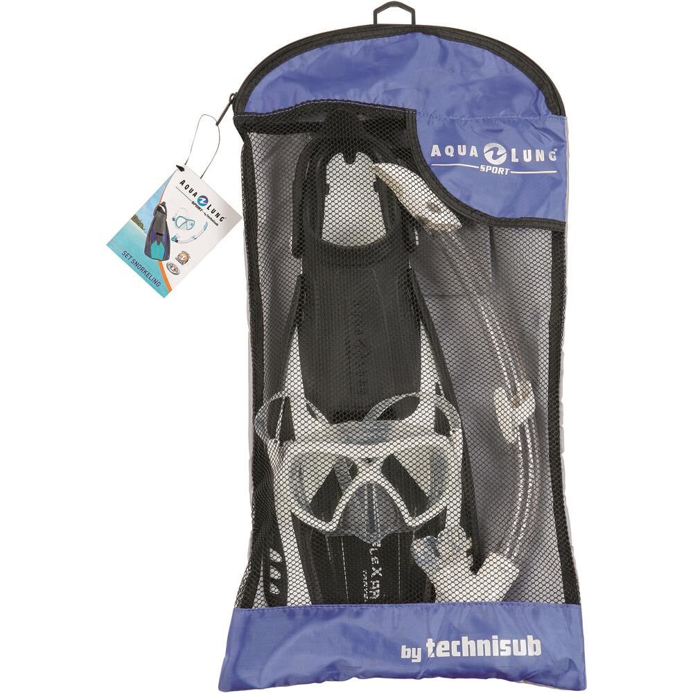 Aqua Lung Sport Flexar Set BUZ BEYAZI - XS-S