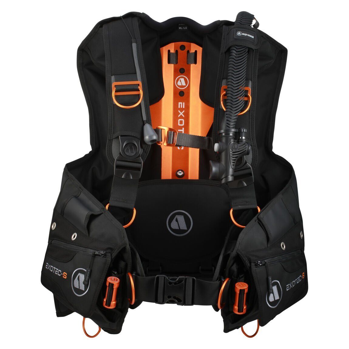 Apeks Exotec-S Seviye Yeleği BCD Turuncu - S/M