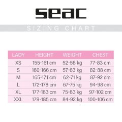 Seac Relax 2.2 MM Kadın Dalış Elbisesi XS