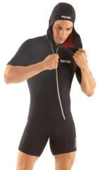 Seac Flex Evo 5mm Erkek Başlıklı Shorty 4XL