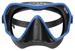 Seac Ajna Siyah Silikon Mavi Dalış Maskesi