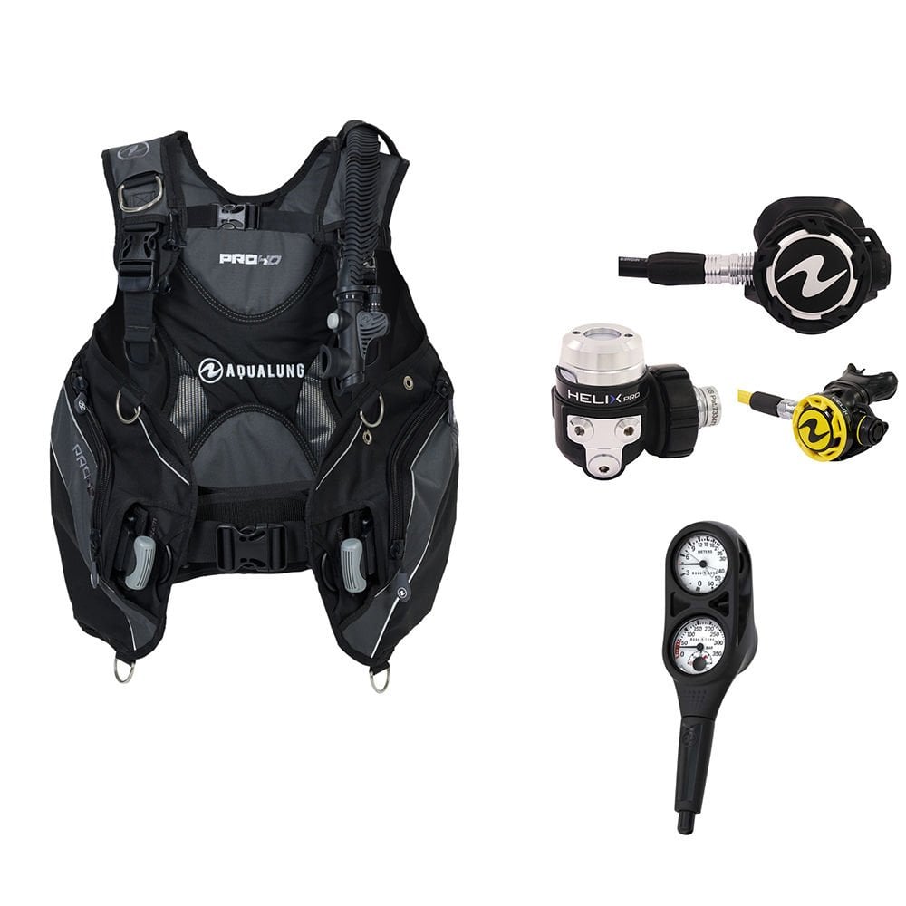 Aqualung Helix Pro Pro HD BCD Dalış Seti XL - DIN